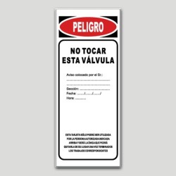 Cartel maquinaria MA18 - Alto voltaje