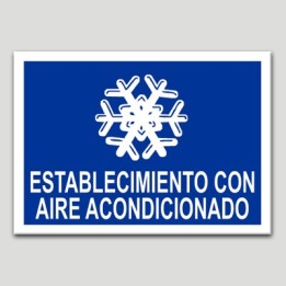 Establiment amb aire condicionat