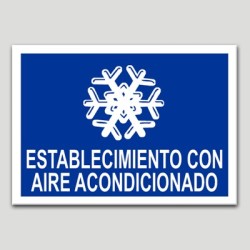 Establecimiento con aire acondicionado