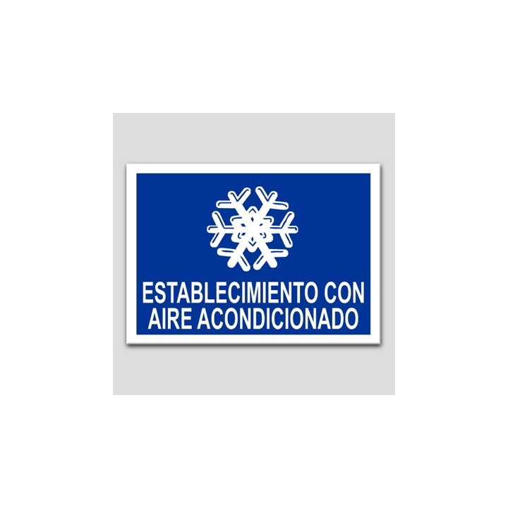 Establiment amb aire condicionat