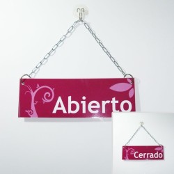CR02 - Cartel de Abierto Cerrado...