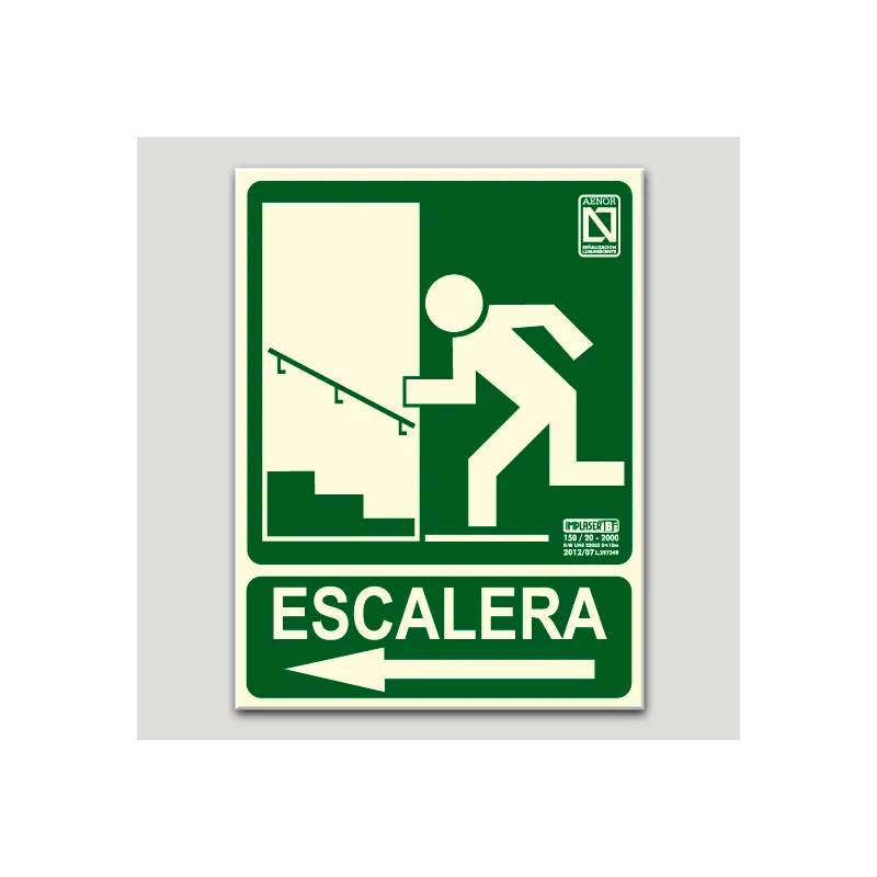 Escalera izquierda subiendo Escalera izquierda subiendo
