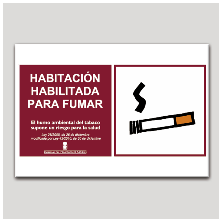 Prohibido fumar - Asturias