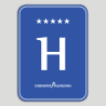 Distinctive five-star hotel plaque - Valencian Community