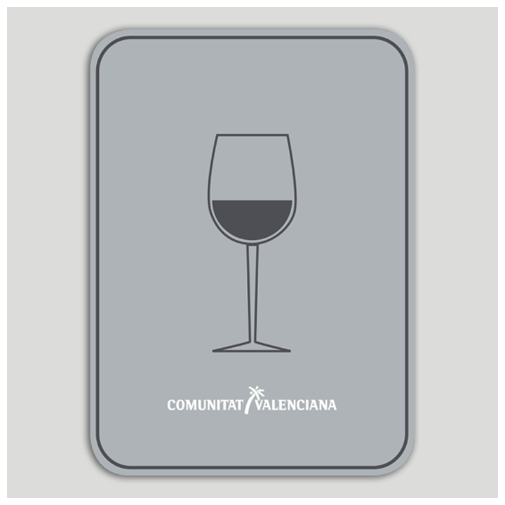 Bar distinctive plate - Valencian Community
