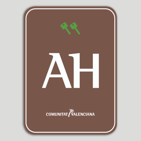 Placa distintiu Aparthotel Rural dos claus - Comunitat Valenciana Placa distintiu Aparthotel Rural dos claus - Comunitat Valenciana