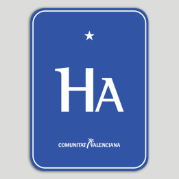 Placa distintiu hotel apartament un estel - Comunitat Valenciana