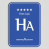 Placa distintivo Hotel apartamento cinco estrellas gran lujo - Comunidad Valenciana Placa distintivo Hotel apartamento cinco estrellas gran lujo - Comunidad Valenciana