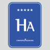 Placa distintivo Hotel apartamento cinco estrellas - Comunidad Valenciana Placa distintivo Hotel apartamento cinco estrellas - Comunidad Valenciana