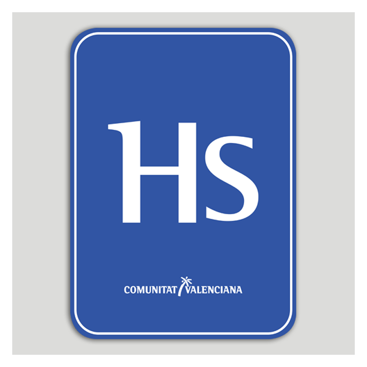 Placa distintivo Hostal - Comunidad Valenciana