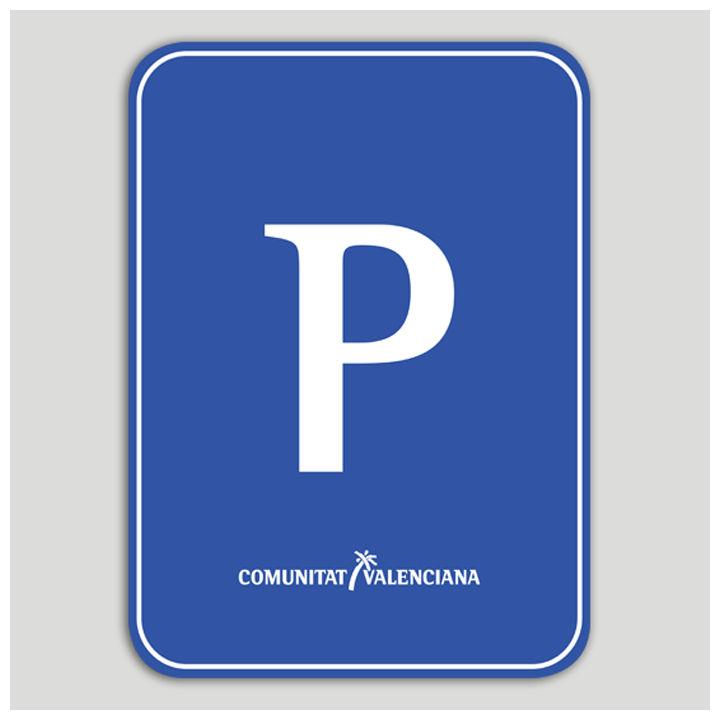 Placa distintivo Pensión - Comunidad Valenciana