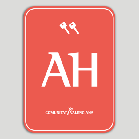 Placa distintivo Apartotel dos llaves - Comunidad Valenciana Placa distintivo Apartotel dos llaves - Comunidad Valenciana