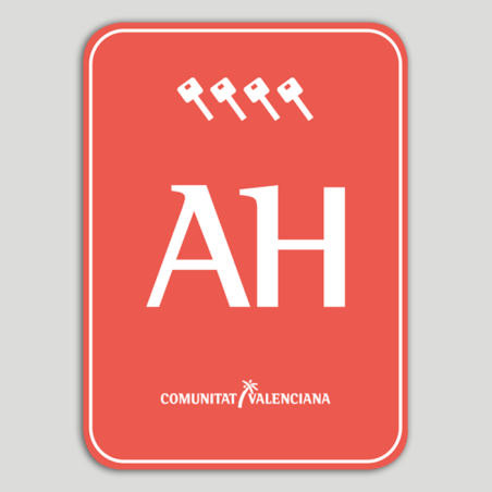 Placa distintivo Apartotel cuatro llaves - Comunidad Valenciana Placa distintivo Apartotel cuatro llaves - Comunidad Valenciana