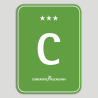 Placa distintivo Camping tres estrellas - Comunidad Valenciana Placa distintivo Camping tres estrellas - Comunidad Valenciana
