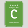 Placa distintivo Camping Bungalow Park cinco estrellas - Comunidad Valenciana Placa distintivo Camping Bungalow Park cinco estrellas - Comunidad Valenciana