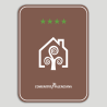 Placa distintivo Casa Rural cuatro estrellas - Comunidad Valenciana Placa distintivo Casa Rural cuatro estrellas - Comunidad Valenciana