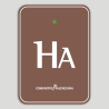 Placa distintivo Hotel Apartamento Rural una estrella - Comunidad Valenciana Placa distintivo Hotel Apartamento Rural una estrella - Comunidad Valenciana