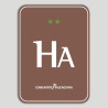 Placa distintivo Hotel Apartamento Rural dos estrellas - Comunidad Valenciana Placa distintivo Hotel Apartamento Rural dos estrellas - Comunidad Valenciana