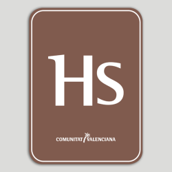 Placa distintivo Hostal Rural - Comunidad Valenciana