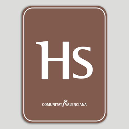 Placa distintivo Hostal Rural - Comunidad Valenciana Placa distintivo Hostal Rural - Comunidad Valenciana