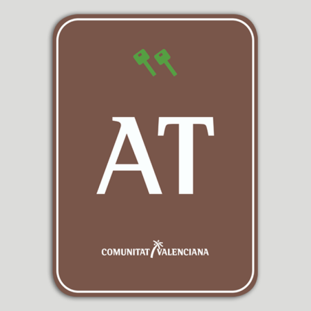 Placa distintivo Bloque viviendas turísticas rural dos llaves - Comunidad Valenciana Placa distintivo Bloque viviendas turísticas rural dos llaves - Comunidad Valenciana