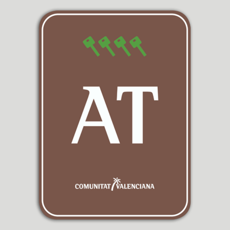 Placa distintivo Bloque viviendas turísticas rural cuatro llaves - Comunidad Valenciana Placa distintivo Bloque viviendas turísticas rural cuatro llaves - Comunidad Valenciana
