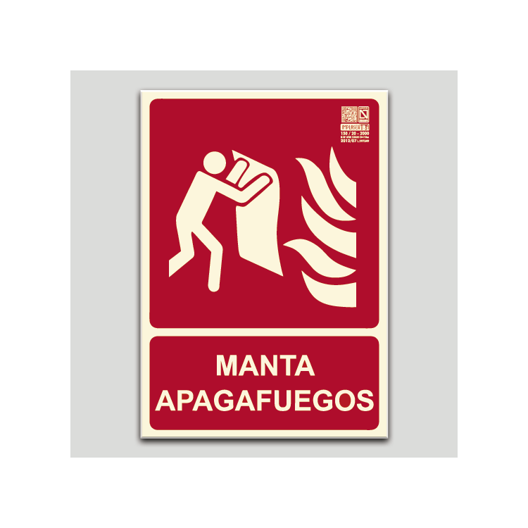 Manta apagafuegos  (en español)