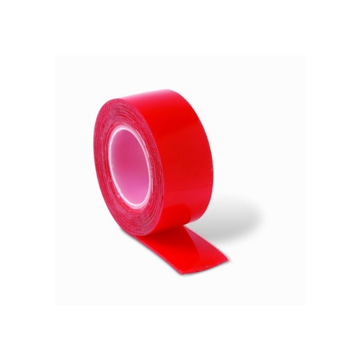 Cinta adhesiva 2 caras alta resistencia 1,5m x 19mm