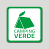 Placa distintivo Campamento de turismo verde - Galicia Placa distintivo Campamento de turismo verde - Galicia