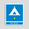 Placa distintivo Campamentos de Turismo - Rural - una estrella- Oro.Andalucía. Placa distintivo Campamentos de Turismo - Rural - una estrella- Oro.Andalucía.