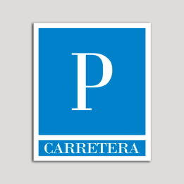 Placa distintivo Pensiones - Carretera .Andalucía.