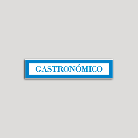 Placa distintivo Hotel - Apartamentos - Especialidad - Gastronómico.Andalucía.