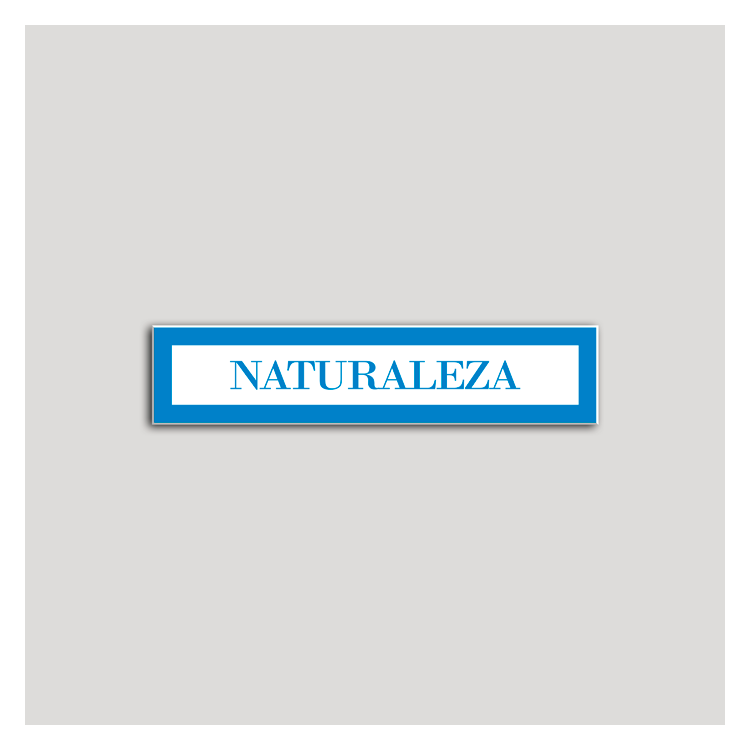 Placa distintivo Hotel - Apartamentos - Especialidad - Naturaleza.Andalucía.