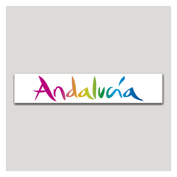 Placa distintivo Turismo y punto de Información.Andalucía