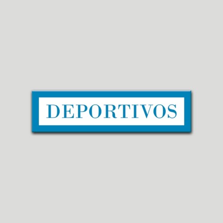 Placa distintivo Apartamento turístico- Especialidad - Deportivos.Andalucía. Placa distintivo Apartamento turístico- Especialidad - Deportivos.Andalucía.