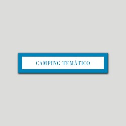 Placa distintivo Campamentos de Turismo- Especialidad - Temático.Andalucía.