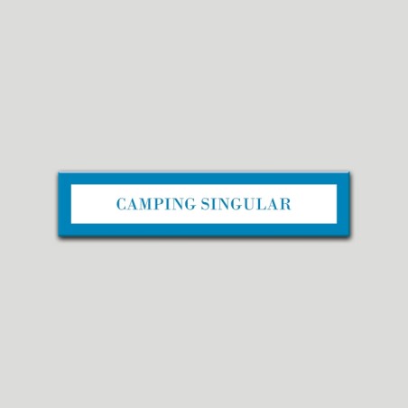 Placa distintivo Campamentos de Turismo- Especialidad - Camping Singular.Andalucía. Placa distintivo Campamentos de Turismo- Especialidad - Camping Singular.Andalucía.