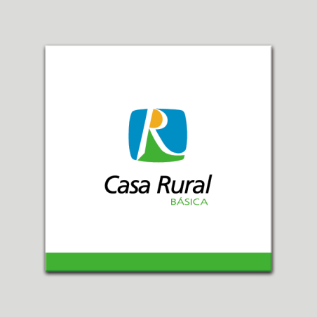 Placa distintivo - Casa Rural Básica - Andalucía