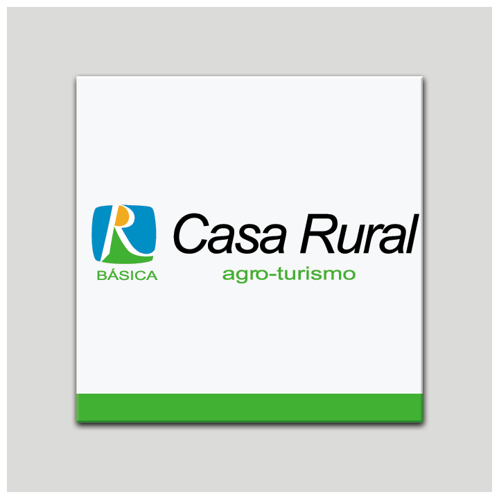 Placa distintivo - Casa Rural Agro-turismo - Básica - Andalucía