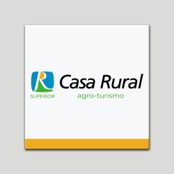 Placa distintivo - Casa Rural - Agro-turismo-Superior - Andalucía