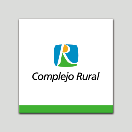 Placa distintivo - Complejo Rural - Andalucía