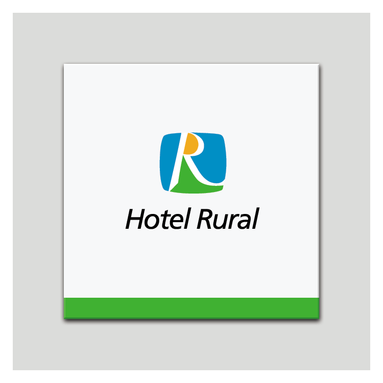 Placa distintivo - Hotel Rural - Andalucía