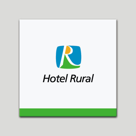 Placa distintivo - Hotel Rural - Andalucía