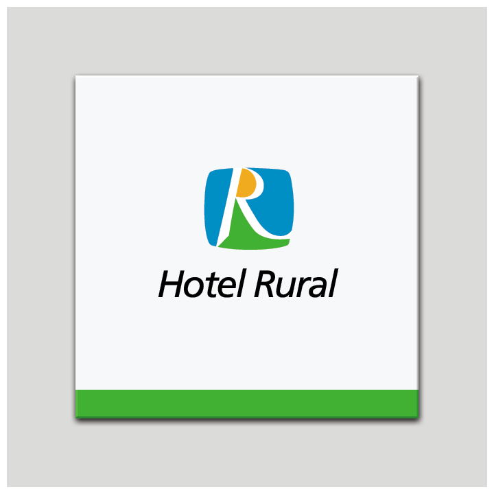 Placa distintivo - Hotel Rural - Andalucía
