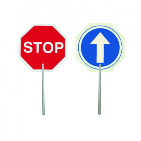 Paleta STOP / Dirección obligatoria Paleta STOP / Dirección obligatoria