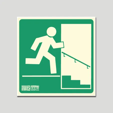 Escalera derecha bajando (en español) Escalera derecha bajando (en español)