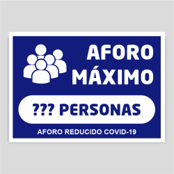 Aforo máximo - Covid-19