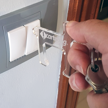 Methacrylate (acrilyc) door opener
