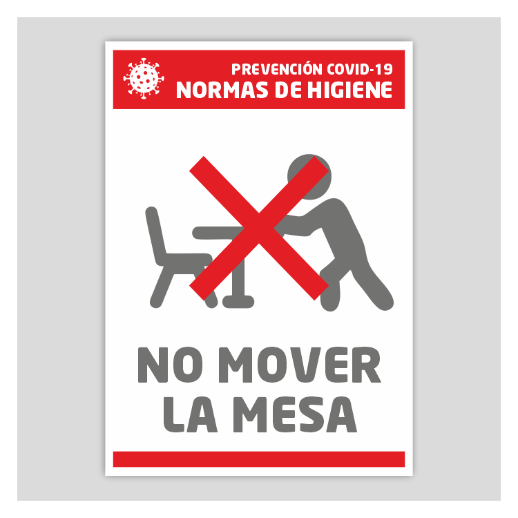 No usar (Normas de higiene)