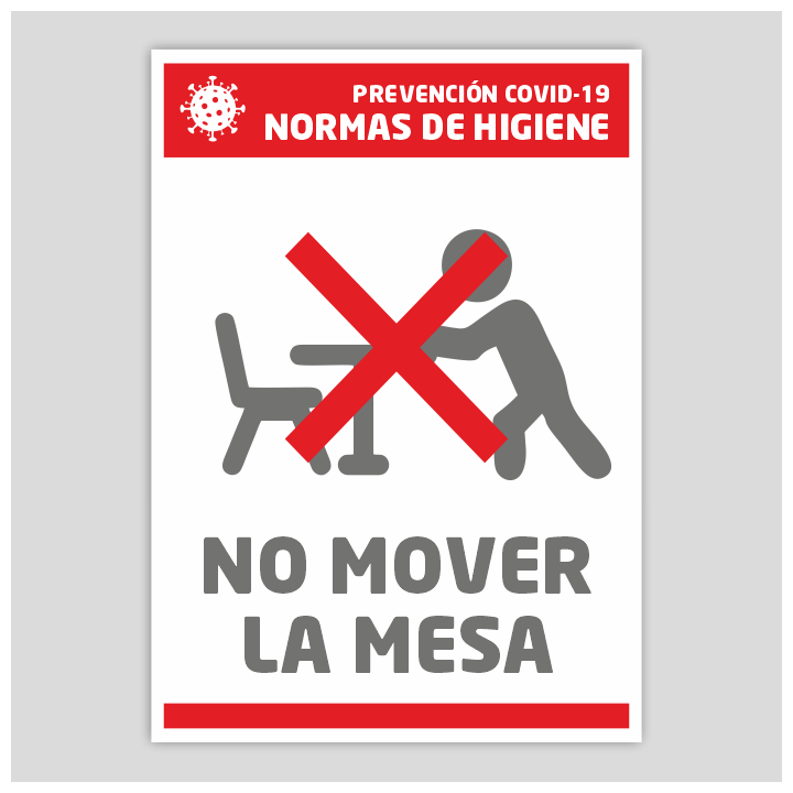 No usar (Normas de higiene)